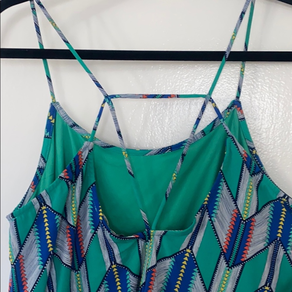 Geometric Spring Dress - Picture 3 of 4